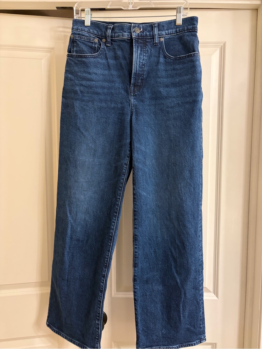 Madewell high waisted wide-leg jeans